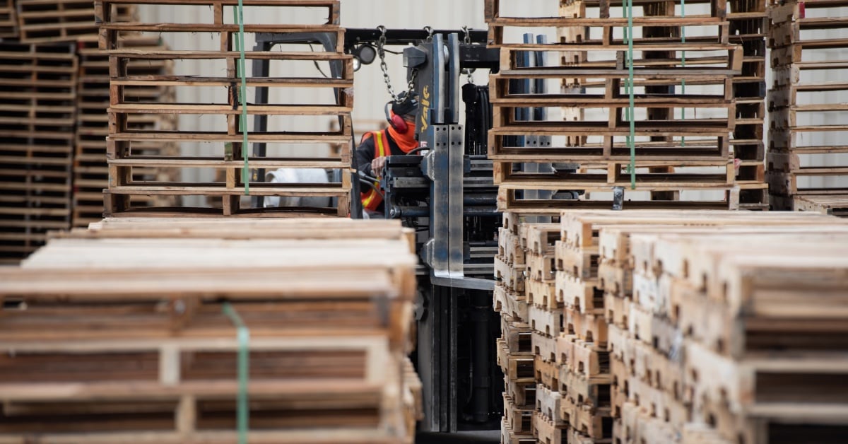 Wooden Produce Pallets